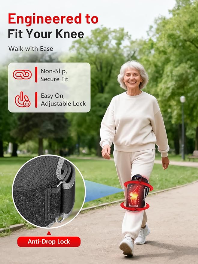 ROMISA Red Light Therapy Knee Brace