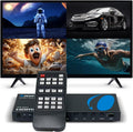 OREI Quad Multi HDMI Viewer 4 in 1 Out HDMI Switcher 4 Ports Seamless Switcher