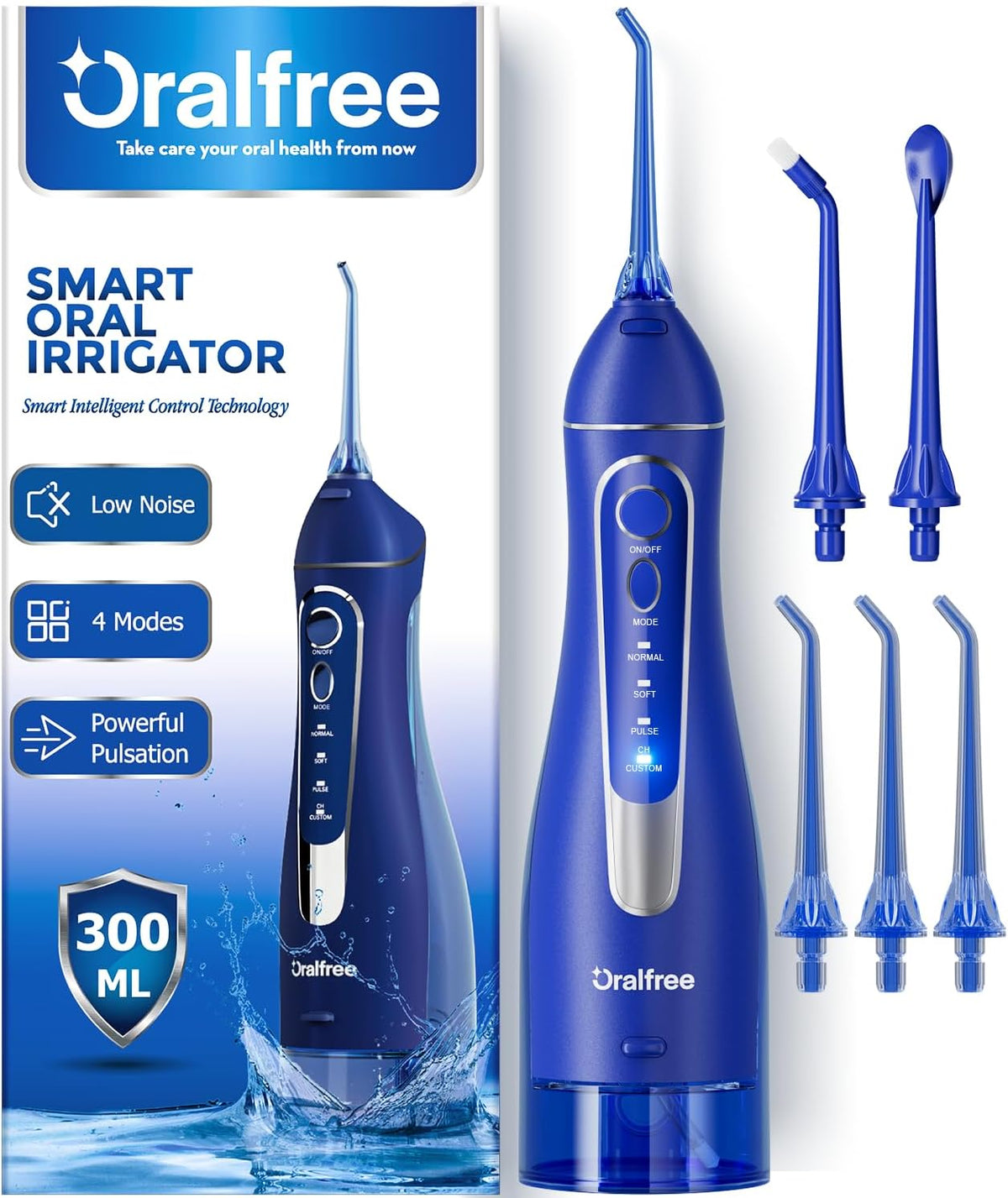 Oralfree Water Dental Flosser Cordless
