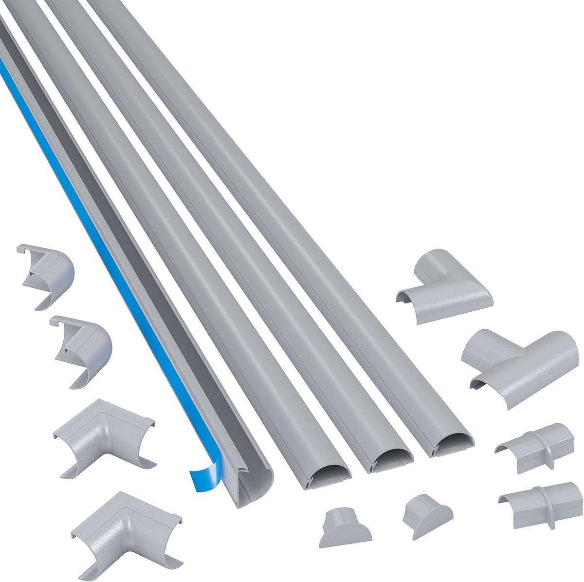 D-Line 13.12ft Cord Hider Kit, Patented Cable Cover, Hide Wires on Wall