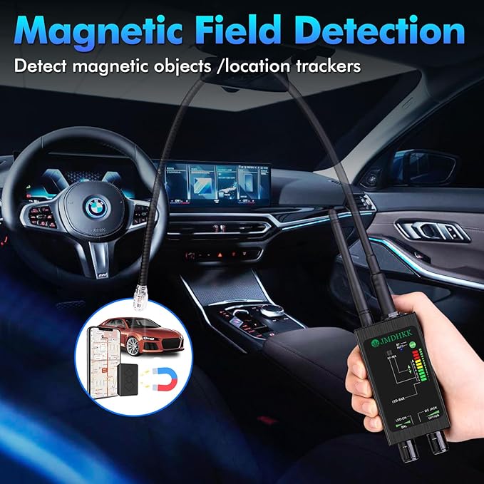 JMDHKK M8000 Hidden Camera Detector, Bug Detector, Camera Finder, Signal