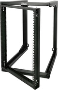 Tecmojo 15U Wall Mount Server Rack, Open Frame Network Rack