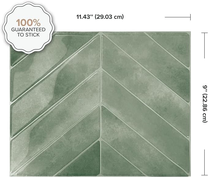 SMART TILES Peel and Stick Backsplash