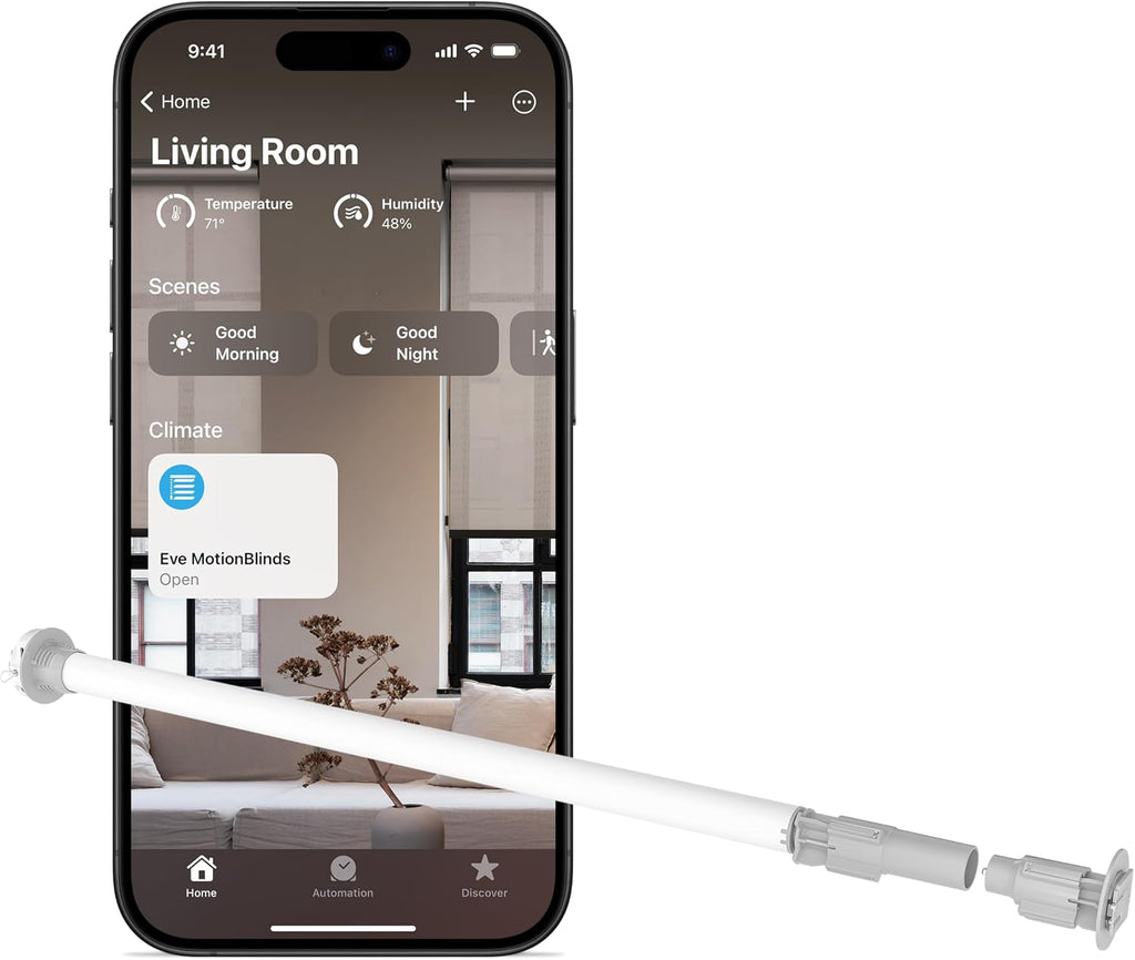 Eve MotionBlinds Upgrade Kit for Roller Blinds – Motor to Upgrade existing