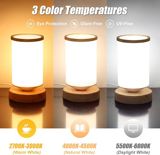 Qiuxunies Light Therapy Lamp 10000 Lux, Sunlight Lamp
