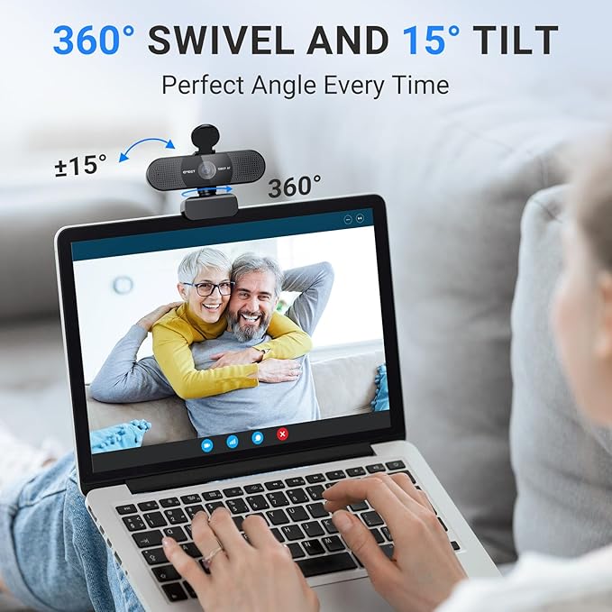 EMEET 2024 Upgraded C960 Webcam