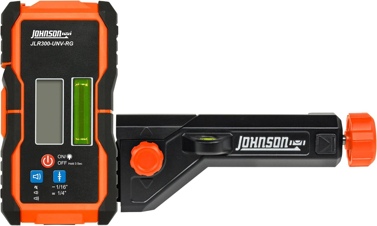 Johnson Level & Tool JLR300-UNV-RG Universal Green & Red Rotary Laser Detector