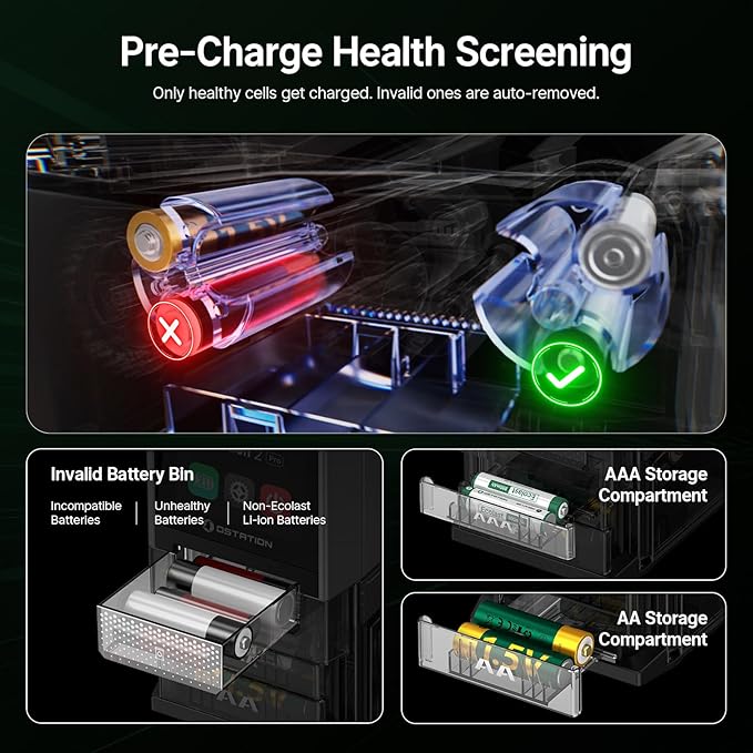 Ostation 2 Smart 3-in-1 Battery Charger