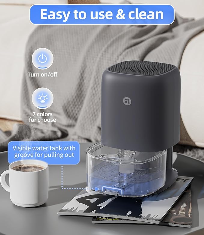 Dehumidifier, 35 OZ Small Dehumidifiers