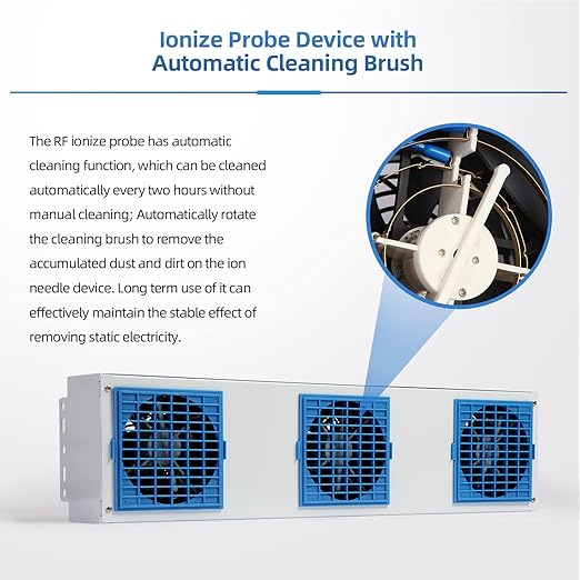 FEITA Ionizing Air Blower New Cleaning Type Anti Static Ionizer Fan ESD Ionizer