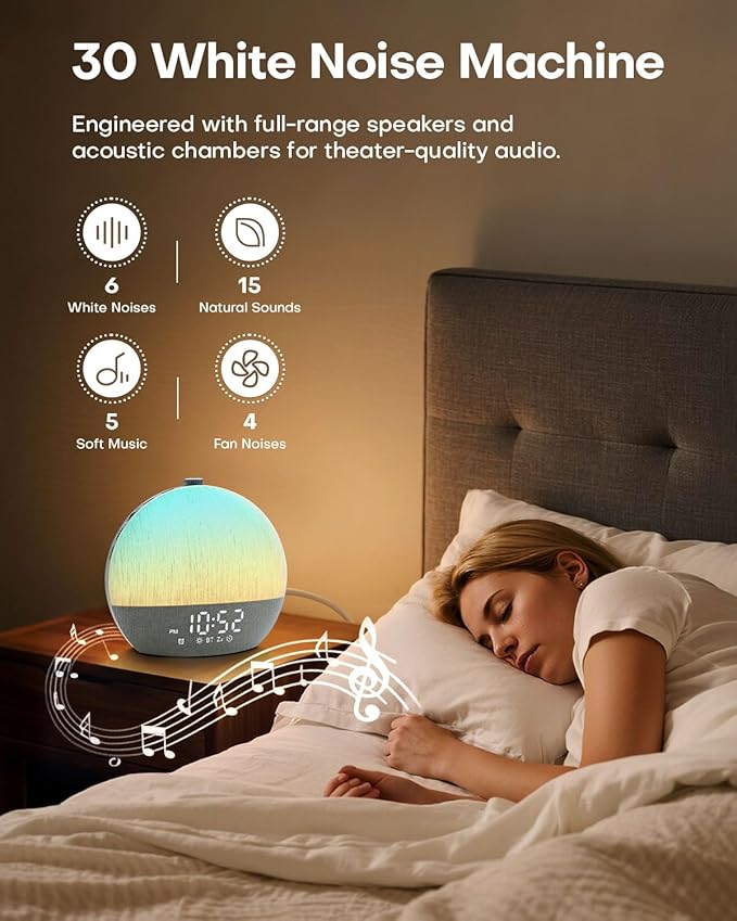 Zelaclock Sunrise Alarm Clock, Sunlight Alarm Clocks