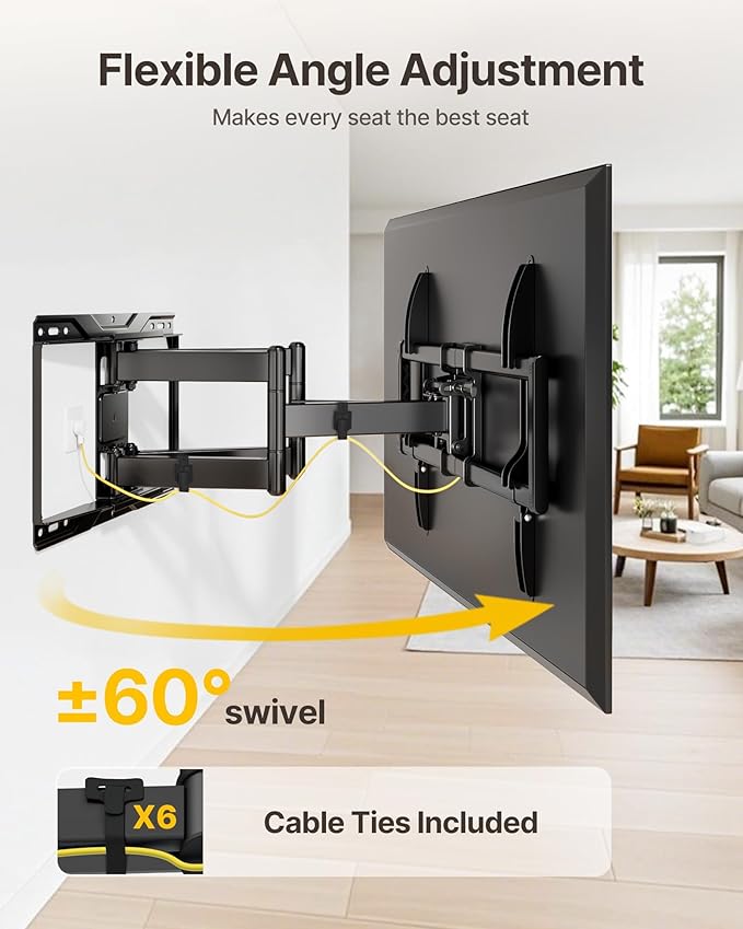 monTEK Heavy Duty TV Wall Mount