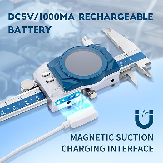 Dasqua Digital Dial Calipers 6"/150mm IP67, Resolution 0.0005", Accuracy ±0.001”