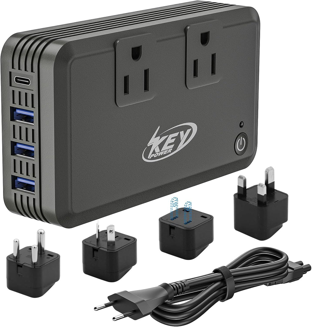 Key Power 220V to 110V Voltage Converter, 230W Step Down International Power