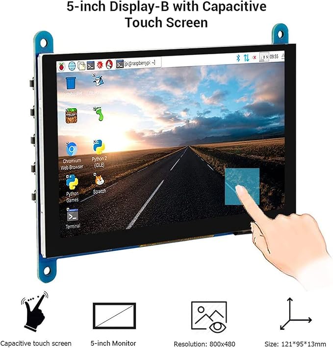 ELECROW 5 Inch Touch Screen Monitor