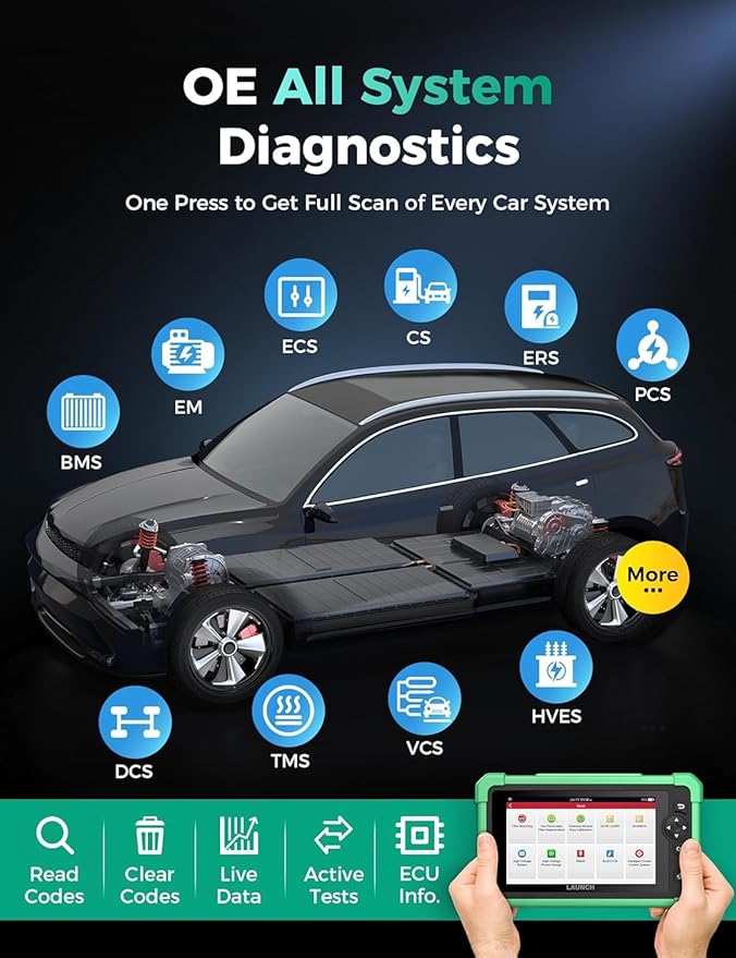 Launch X431 CRP919 EV 2026 Bidirectional Scan Tool,