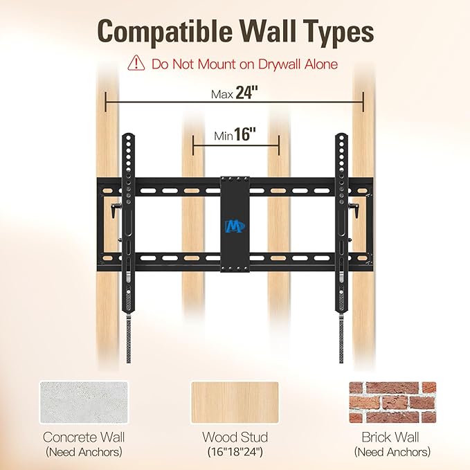 Mounting Dream UL Listed Advanced Tilt TV Wall Mount