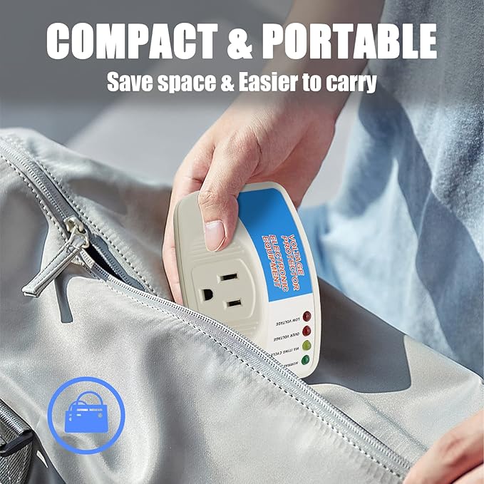BSEED Surge Protector Home Appliance, Single Outlet Power Voltage Protector (4 Pack)