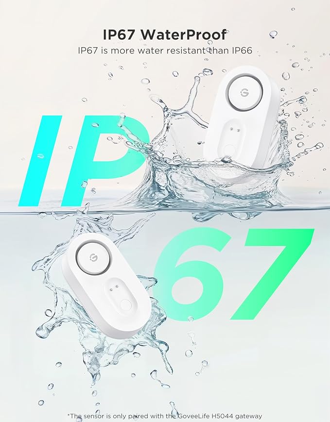 GoveeLife Water Leak Detector 5 Pack
