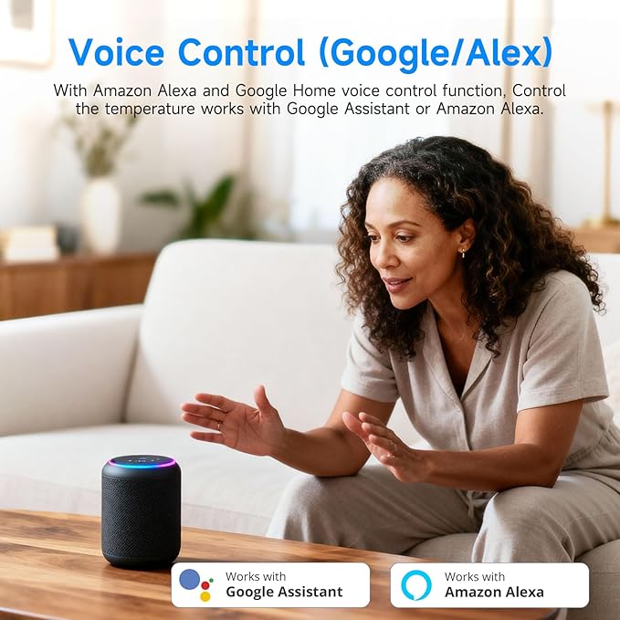 Smart Thermostat for House, WiFi Thermostat Compatible