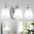 EJIAXIN Bathroom Light Fixtures, 3 Light Bathroom Lighting Fixtures Over Mirror