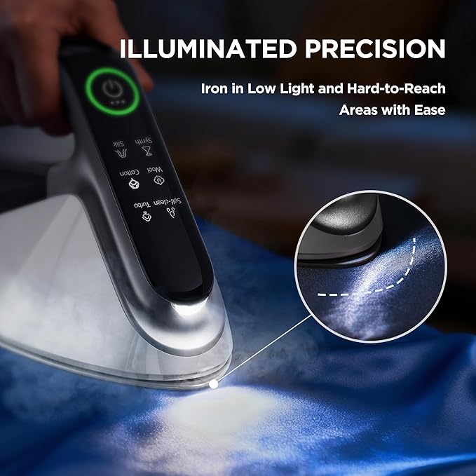 Newbealer Steam Generator Iron, 1500W Turbo Steamer