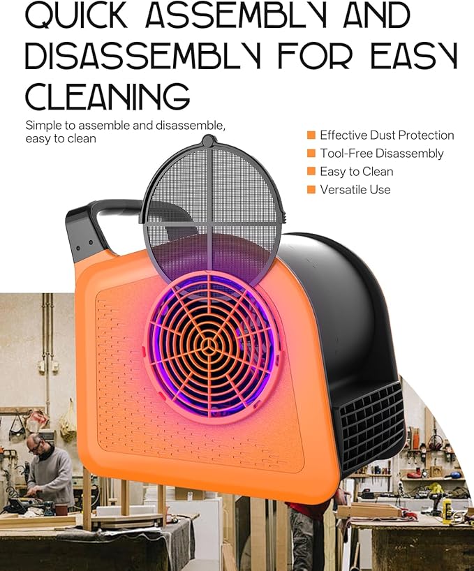 Puligoth Air Mover Blower Fan: High Velocity Floor Fans
