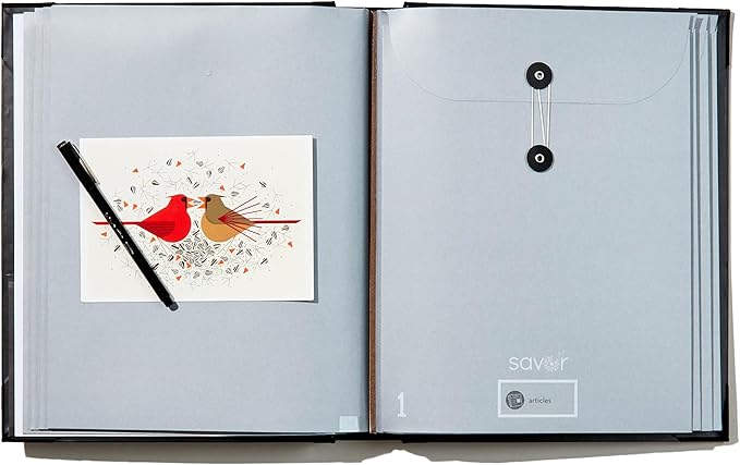 Savor | The Folio™ Document Organizer 2025 Edition | Premium Life Binder