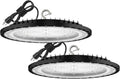 SOUTHLEVY 2 Pack UFO 200W LED High Bay Light, 5 ft Cable