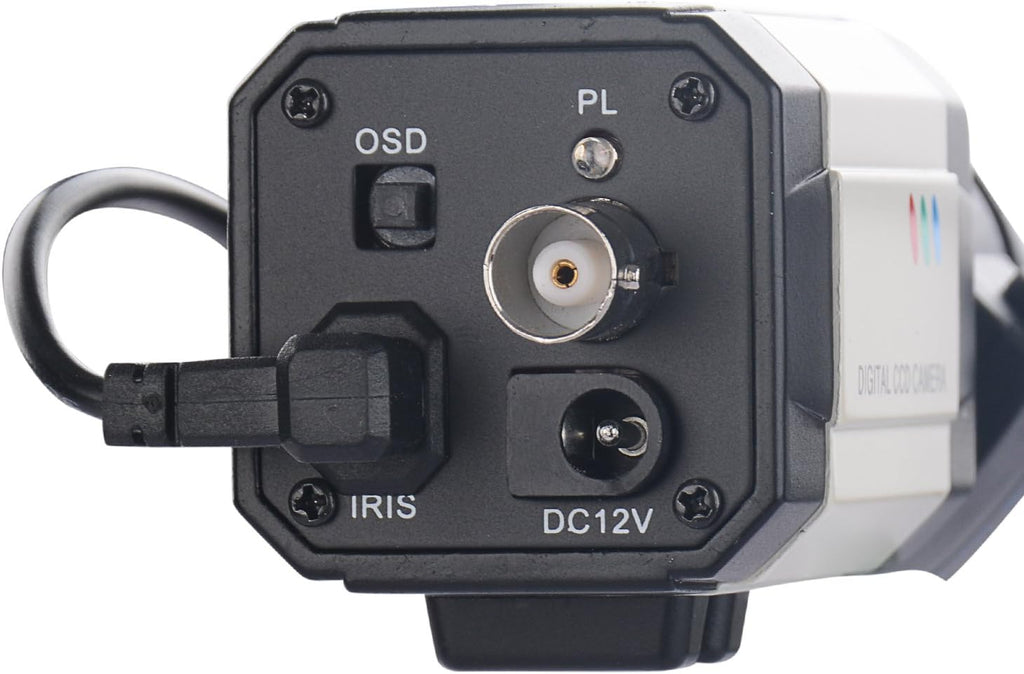 cctv mini hd 1/3 ccd 960h auto iris, close-up detail