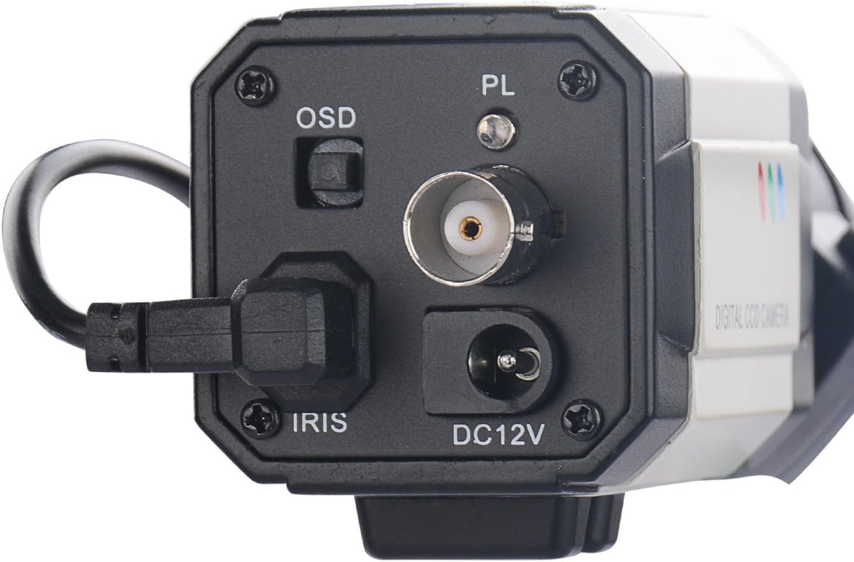cctv mini hd 1/3 ccd 960h auto iris, close-up detail
