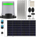 Blütezeit 1400lb Sliding Gate Opener, Solar Power | WiFi Control | Built-in