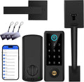 Fingerprint Door Lock with Handle Sets, BEBASIA APP Keyless Entry Door Lock