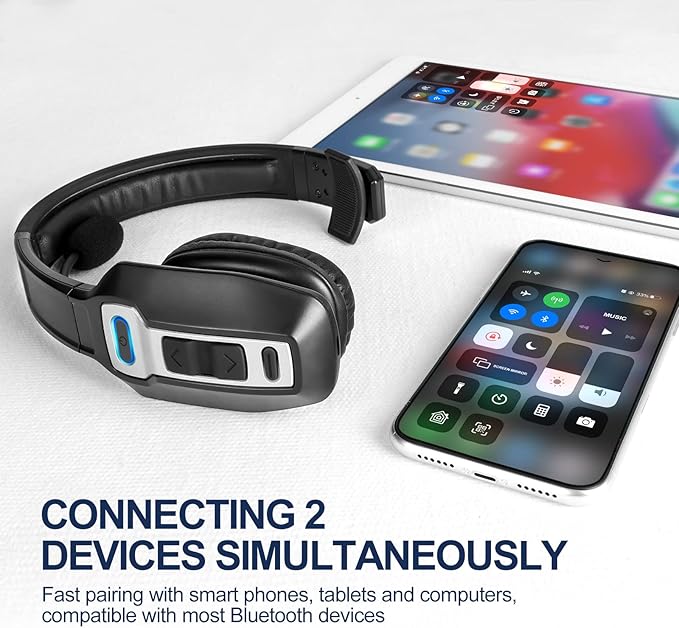 Sarevile Trucker Bluetooth Headset, V5.2 Wireless Headset