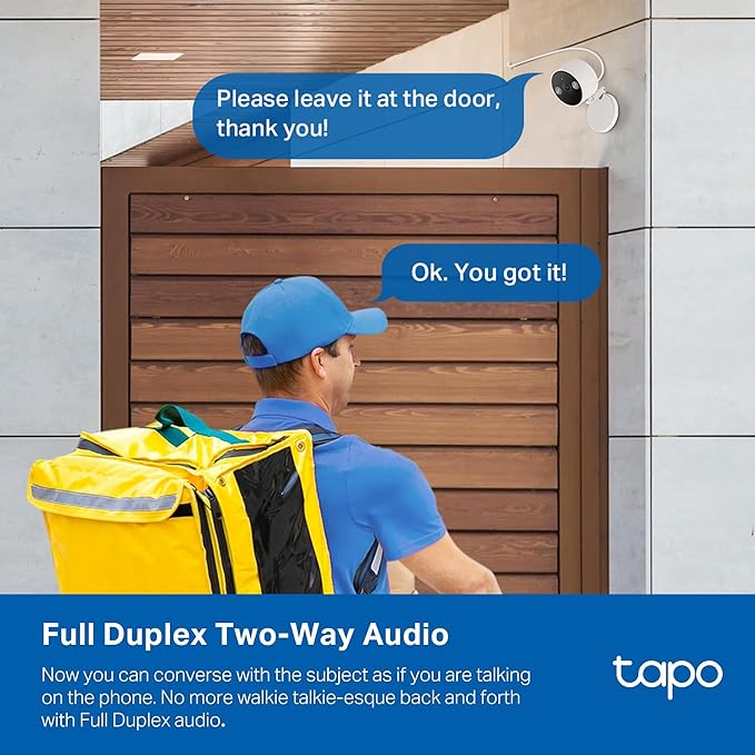 Tapo 2K+ Indoor/Outdoor Wired Security Camera