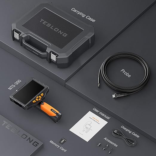 Teslong Inspection Camera, Dual Lens Borescope Camera
