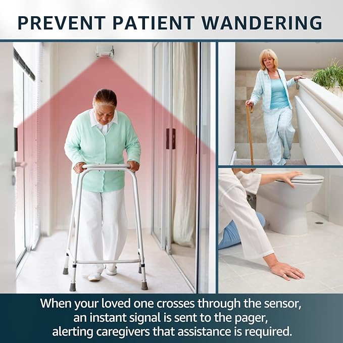 SYNLETT Bed Alarm Caregiver Pager