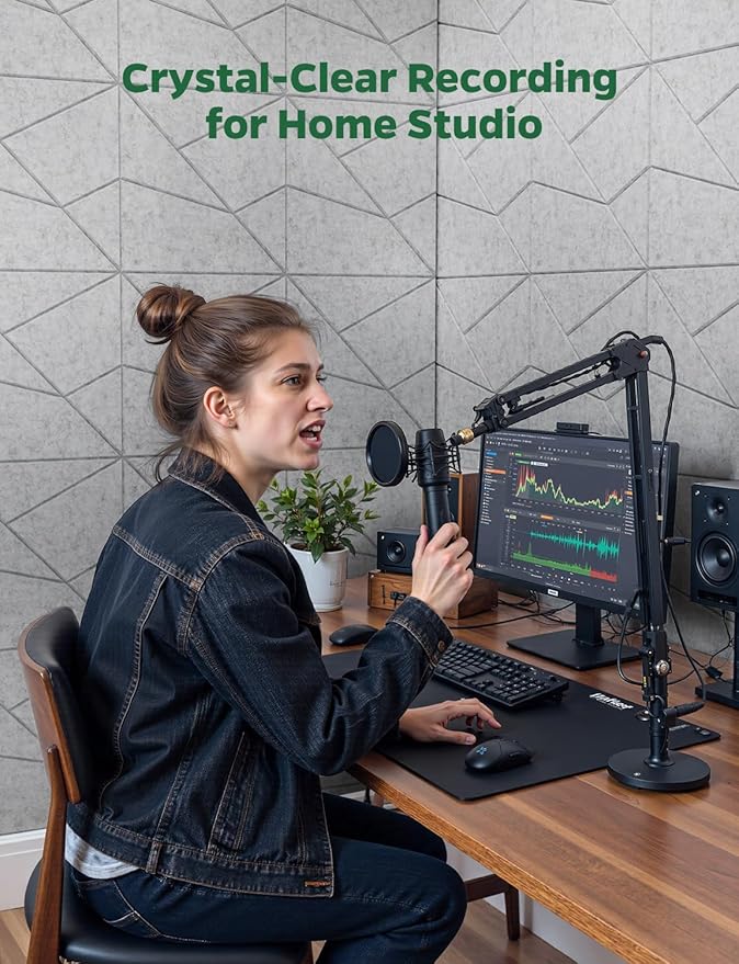 Topnaca 18 Pack Acoustic Panels Sound Absorbing