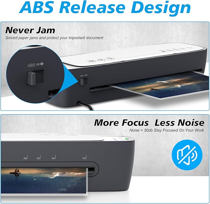 Laminator Machine 13-Inch Thermal Lamination