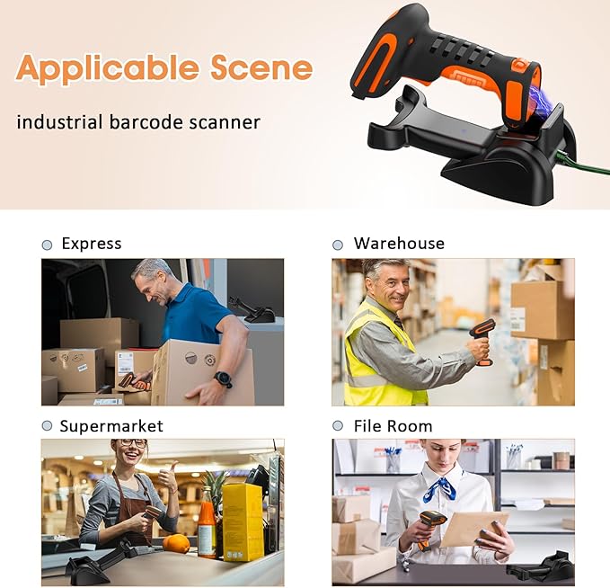 Symcode Bluetooth 2D QR Barcode Scanner