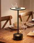 Honeywell Rechargeable Table Lamp, 5000mAh Cordless Dimmable Accent Light | 2000K-5700K,7 RGB Lighting Modes,Touch Control,Portable Desk Lamp for Patio Restaurant Dining Home Nightstand Living Room