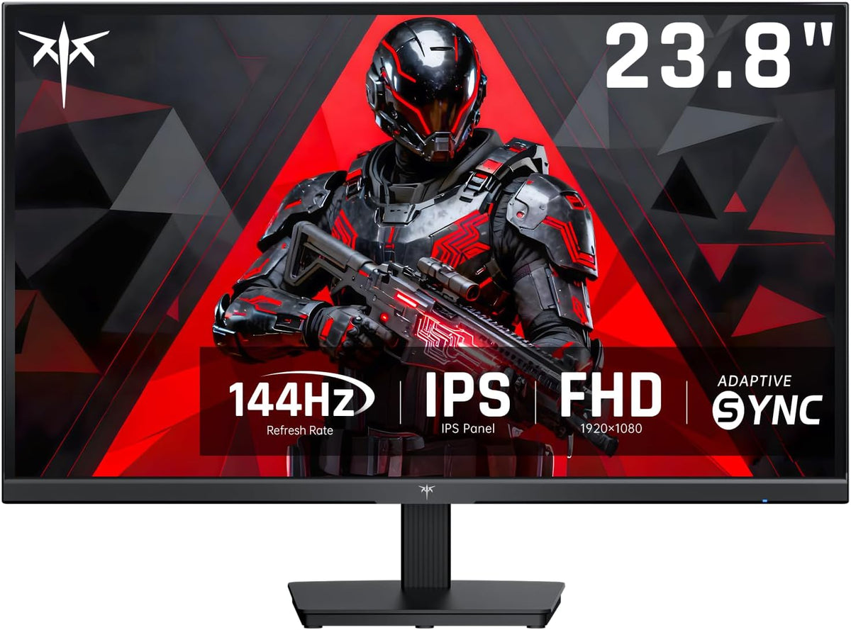 KTC 24 Inch Computer Monitor, FHD 144Hz Office Gaming Monitor, Adaptive-Sync