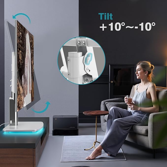 LLDEPLL Universal TV Stand Tabletop TV Mount