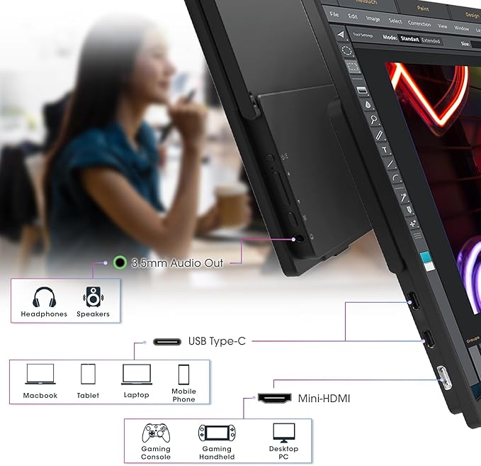 Kado Dual Portable Monitor Setup (2-Pack)