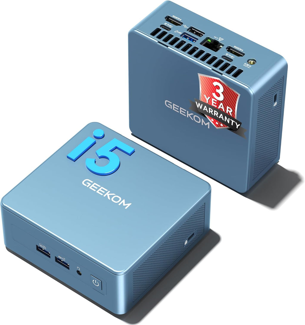 GEEKOM Mini PC IT12 with 12th Gen Intel i5-12450H Mini Computers, 16 RAM/512GB