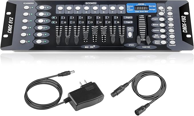 DMX Controller for dj Lights Dmx512 Light Controllers 192 Channel DMX Board