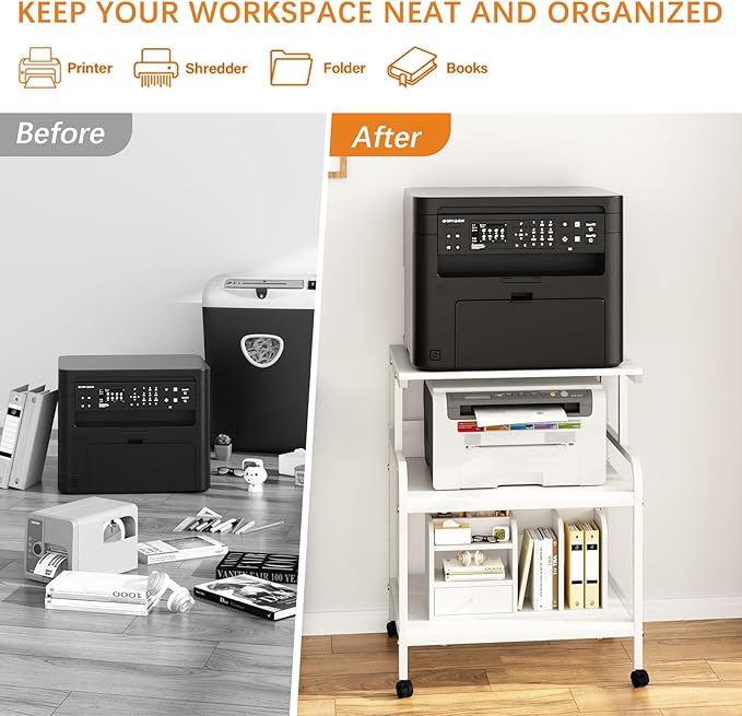 Arbuxzuy Large Printer Stand
