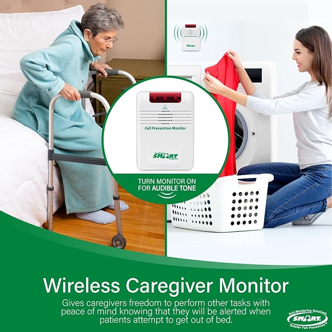 Smart Caregiver Cordless Bed and Chair Exit System