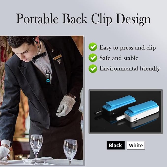 ELIDAIP T-M1 Super Mini Walkie Talkies