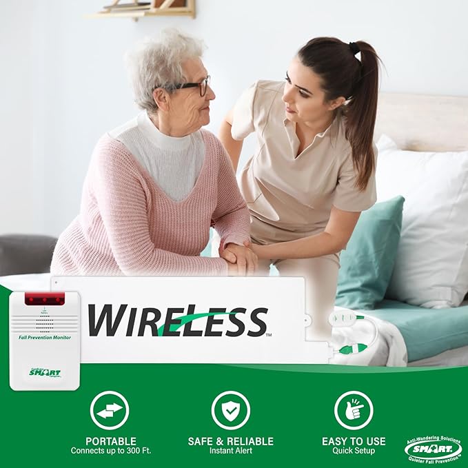Smart Caregiver Cordless Bed and Chair Exit System
